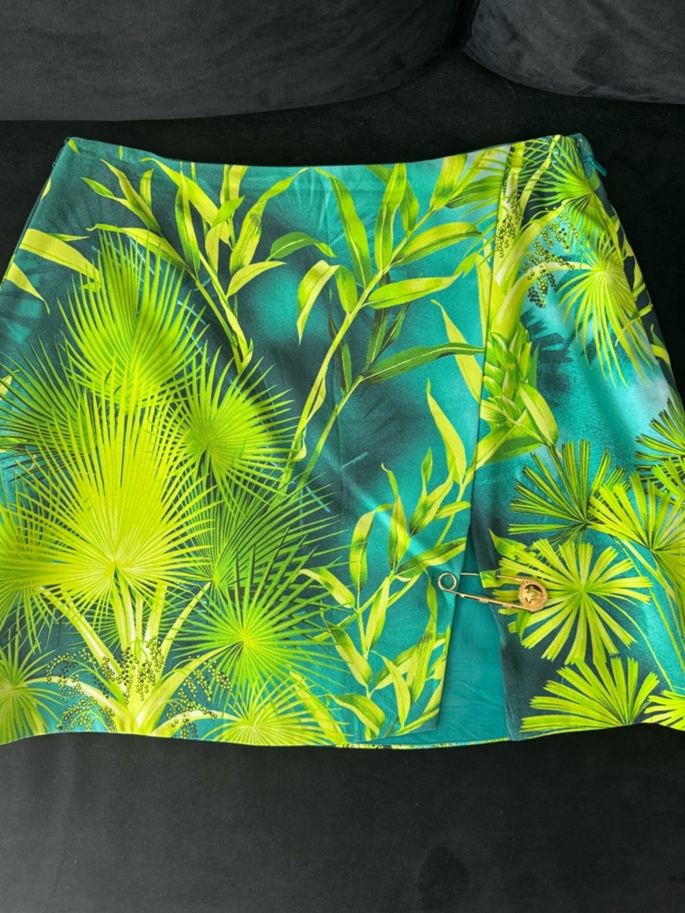 Versace Jungle Print Mini Skirt - Picture 3 of 5
